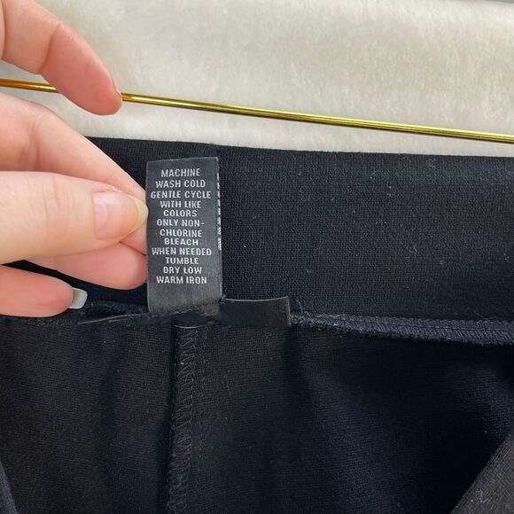 Lot of 2 INC Int Concepts Black & Blue Stretch Dress Pants Front Seam Size 6 - Picture 11 of 11